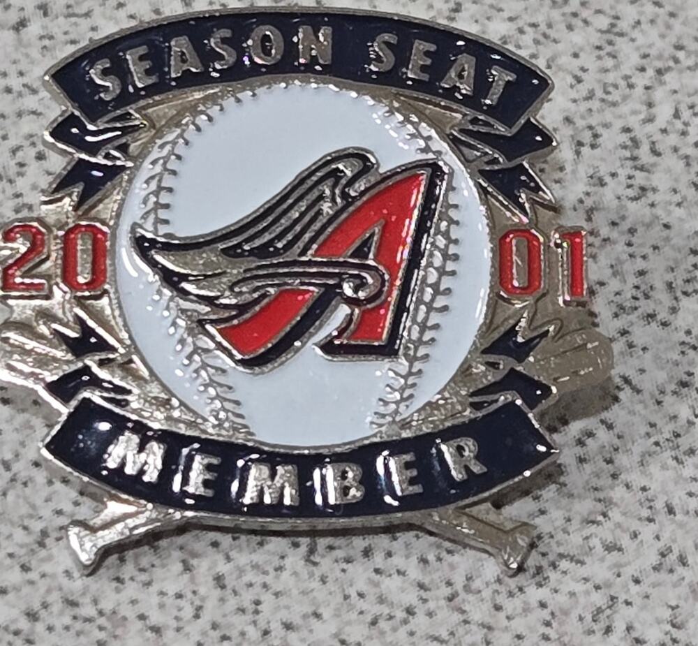Anaheim Angels Season Seat Member 2001 Pin